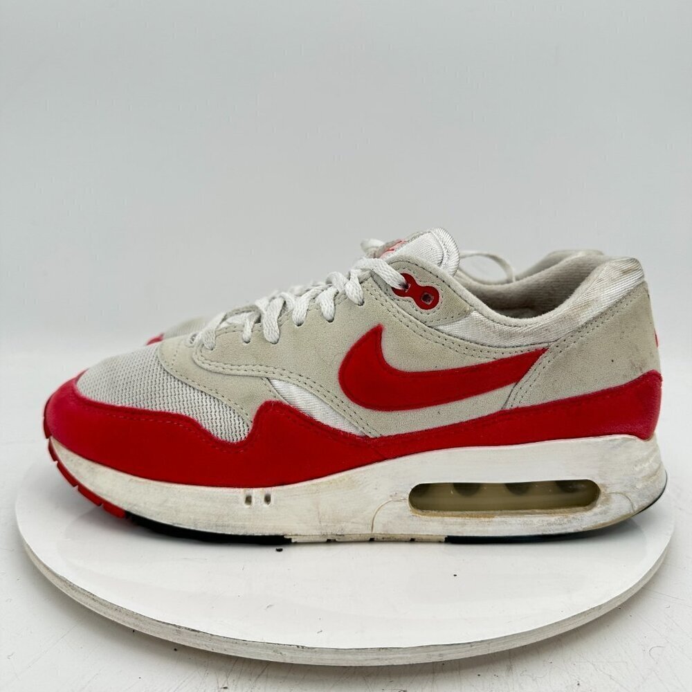 Nike Air Max Anniversary Men Size 8.5 DQ3989 100 Red White Suede Training Shoes